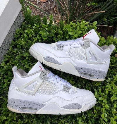 Air Jordan 4 Retro White Oreo