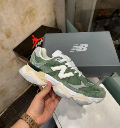 Newbalance 9060 Green Running Shoes