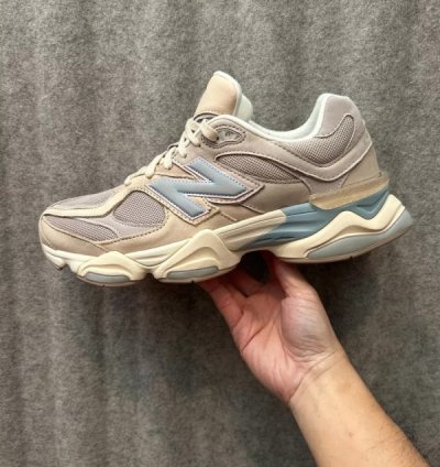 Newbalance 9060 Ivory Cream Pink Sand Sneakers