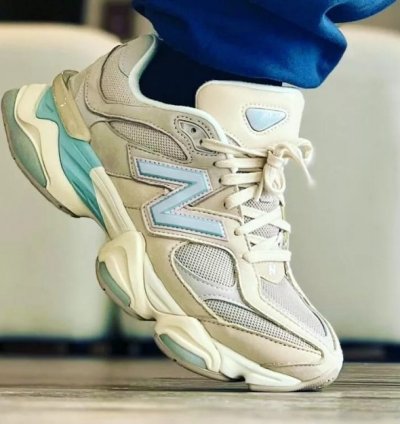 Newbalance 9060 Ivory Cream Pink Sand Sneakers