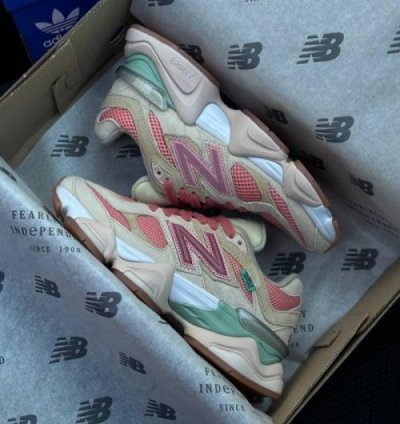 Newbalance 9060 Joe Fresh Goods Inside Voices Penny Cookie Pink Running Shoes