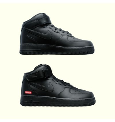 Supreme Nike Af1 Mid Air Force 1 Sp Shoes Mens Sz 8 Womens