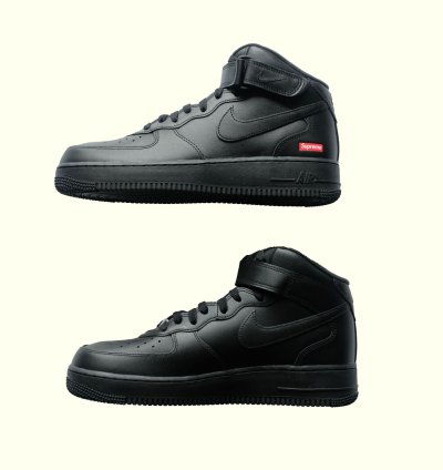 Supreme Nike Af1 Mid Air Force 1 Sp Shoes Mens Sz 8 Womens