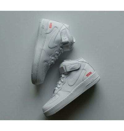 Supreme Nike Af1 Mid Air Force 1 Sp Shoes Mens Sz 9 Womens