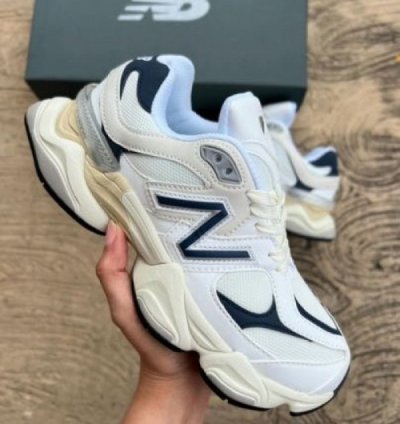 Newbalance 9060 Navy White Running Shoes