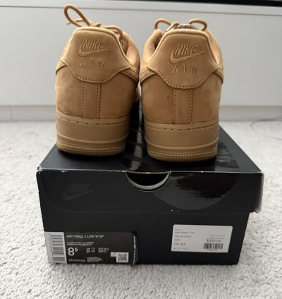 Supreme Nike Air Force 1 Flax