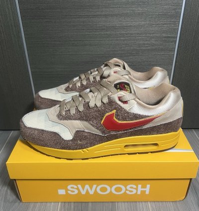 Nike Air Max 1 swoosh Low Poly Big Head Origins