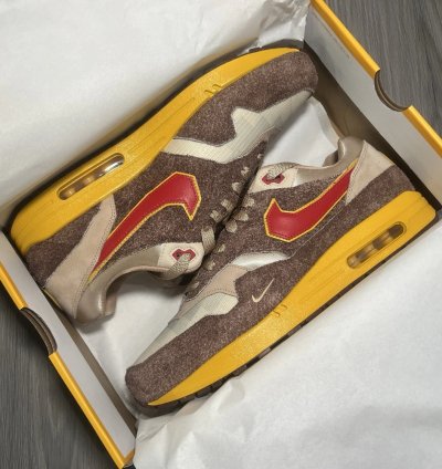 Nike Air Max 1 swoosh Low Poly Big Head Origins