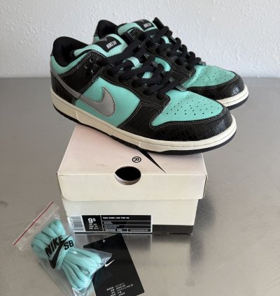 Nike Dunk Sb Tiffany Size 9 5 2005 Tiffs Diamonds