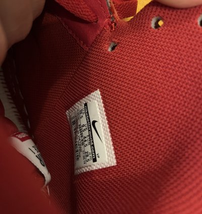 Supreme Nike Air Force 1 High World Famous Red 2014