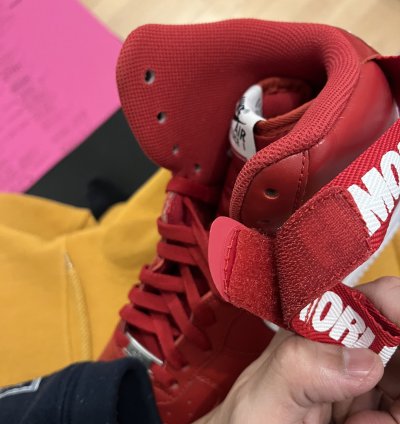 Supreme Nike Air Force 1 High World Famous Red 2014