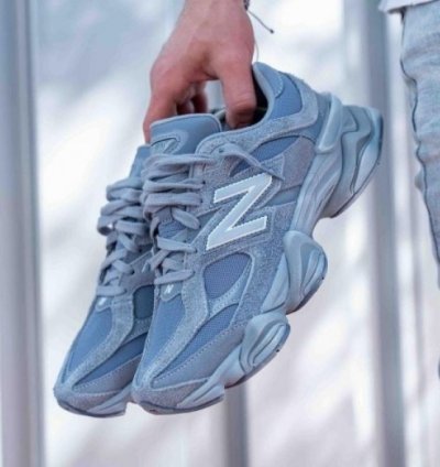 Newbalance 9060 Washed Blue Running Shoes