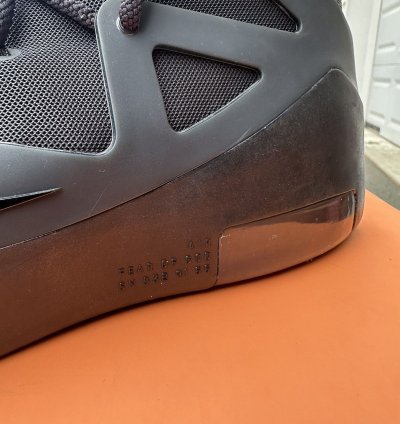 Nike Fear Of God 1 Triple Black