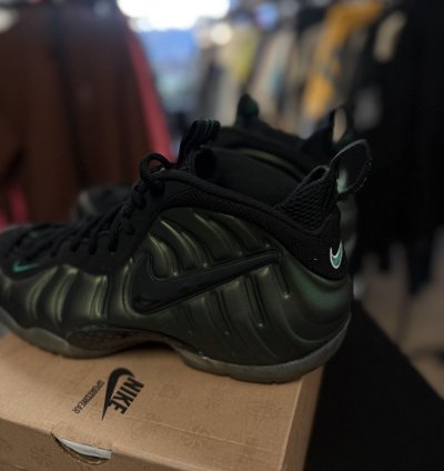 Nike Foamposite 2011 Pine Green Og Classic 624041-301