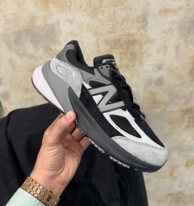 Newbalance 990v6 Black White Running Shoes