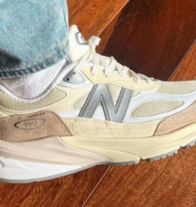 Newbalance 990v6 Desert Sand Running Shoes