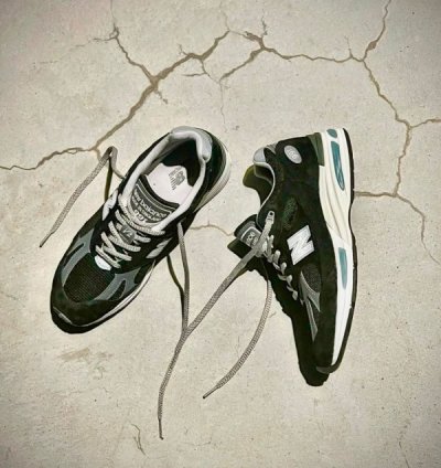 Newbalance 991 V2 Black Grey Sneakers