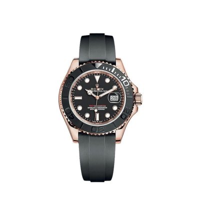 Rolex Yacht-master 37 268655 Rose Gold Black Dial