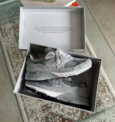 Newbalance 993 Grey Running Shoes