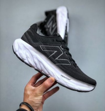 Newbalance Fresh Foam 1080v13 Black White Running Shoes