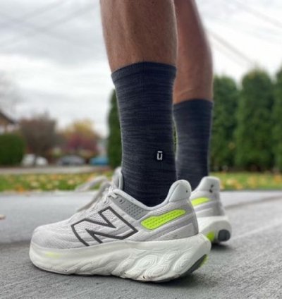 Newbalance Fresh Foam 1080v13 White Grey Running Shoes