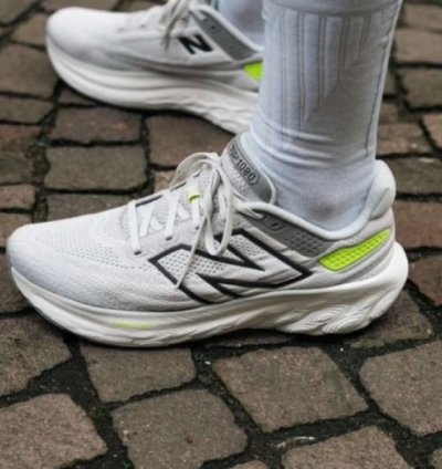 Newbalance Fresh Foam 1080v13 White Grey Running Shoes