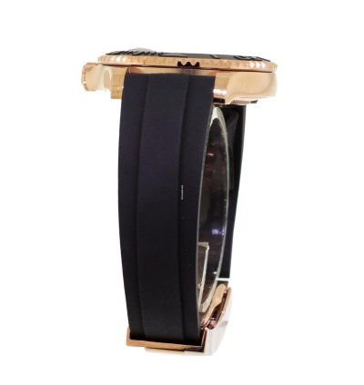 Rolex Yacht-master 37 37mm Rose Gold Black Dial Black Bezel 268655