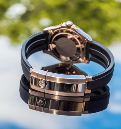 Rolex Yacht-master 37 37mm Rosegold Oysterflex