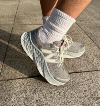 Newbalance Fresh Foam More Trail V3 Grey Running Shoes