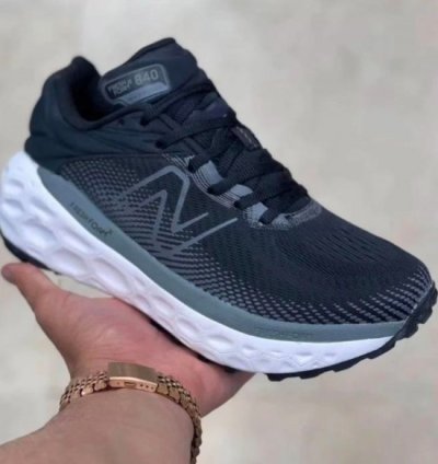 Newbalance Fresh Foam V840 Black White Sneakers