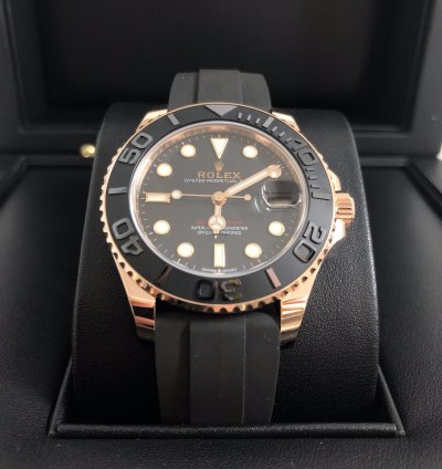 Rolex Yacht-master 37 Basel One Yacht-master 268655 Rubber Rose Gold 37mm