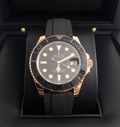 Rolex Yacht-master 37 Basel One Yacht-master 268655 Rubber Rose Gold 37mm
