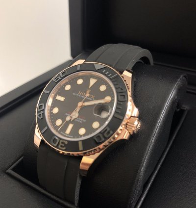 Rolex Yacht-master 37 Basel One Yacht-master 268655 Rubber Rose Gold 37mm