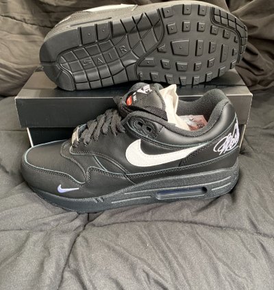 Supreme Nike Air Max 1 87 Sp Black White - Size 7