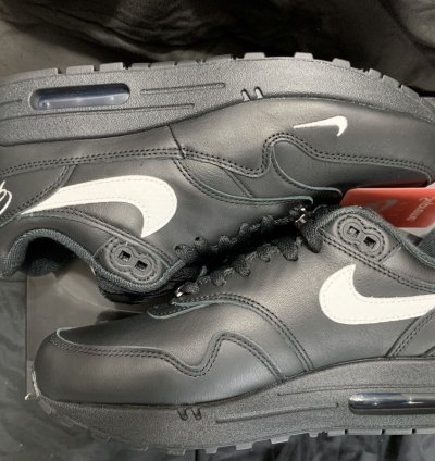 Supreme Nike Air Max 1 87 Sp Black White - Size 7