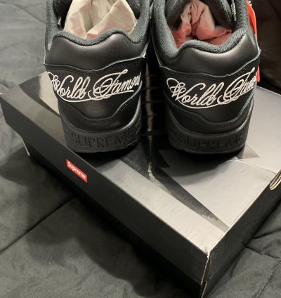 Supreme Nike Air Max 1 87 Sp Black White - Size 7