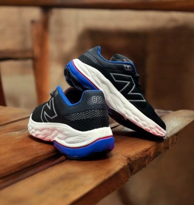 Newbalance Fresh Foam X 860 V14 Black White Running Shoes