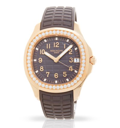 Patek Philippe Aquanaut 5268 200r-010 - Rose Gold - Taupe - Box Papers - 24-month Warranty - 2023