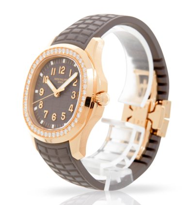 Patek Philippe Aquanaut 5268 200r-010 - Rose Gold - Taupe - Box Papers - 24-month Warranty - 2023