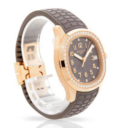 Patek Philippe Aquanaut 5268 200r-010 - Rose Gold - Taupe - Box Papers - 24-month Warranty - 2023