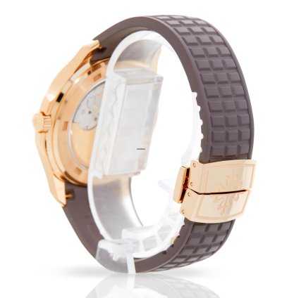 Patek Philippe Aquanaut 5268 200r-010 - Rose Gold - Taupe - Box Papers - 24-month Warranty - 2023
