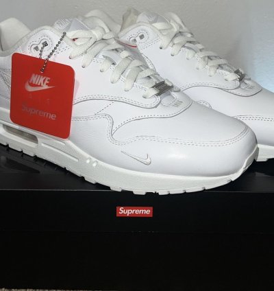 Supreme Nike Air Max 1 87 Sp White Size 11 5 Ss 25
