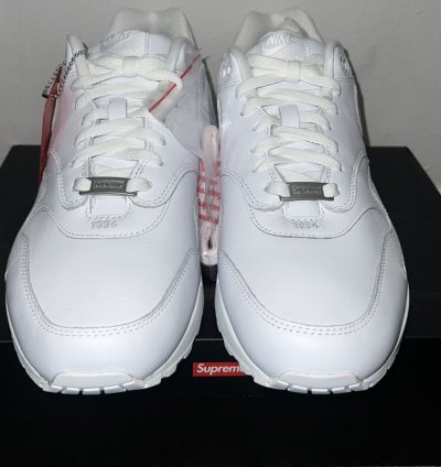 Supreme Nike Air Max 1 87 Sp White Size 11 5 Ss 25