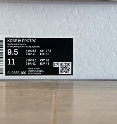 Nike Kobe 4 Protro For Gigi