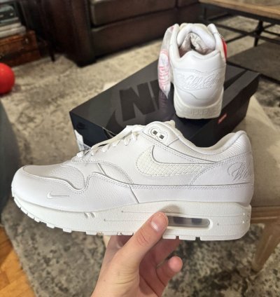 Supreme Nike Air Max 1 White ss25