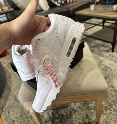 Supreme Nike Air Max 1 White ss25