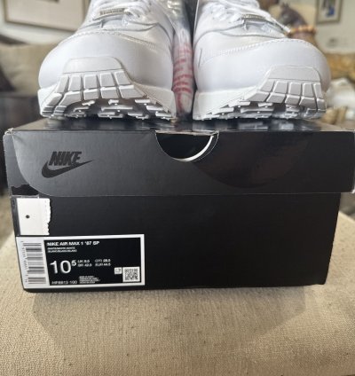 Supreme Nike Air Max 1 White ss25