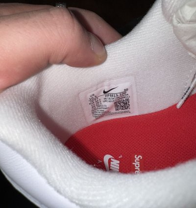Supreme Nike Air Max 1 White ss25