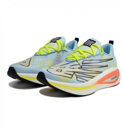Newbalance Fuel Cell V3 Light Blue Running Shoes