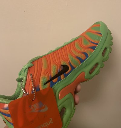 Supreme Nike Air Max Plus Tn Green Sz 9 Ds